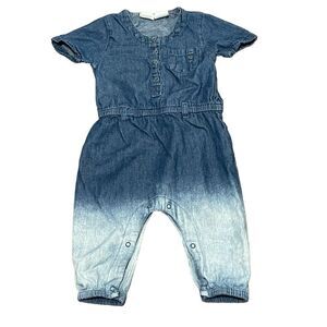 Kardashian Kids Ombré Short Sleeve Romper Blue Size 18 Months